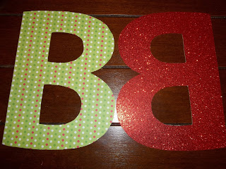 Monogram Christmas Decoration - Mrs. Bishop 8 100 2222