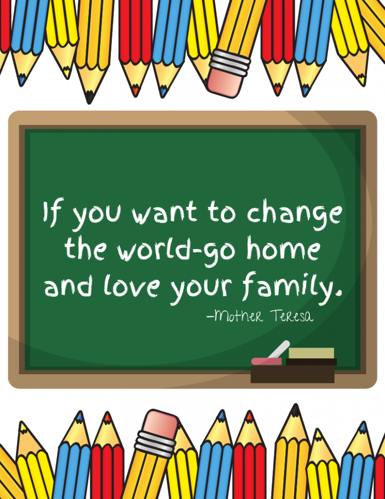 homeschool printable