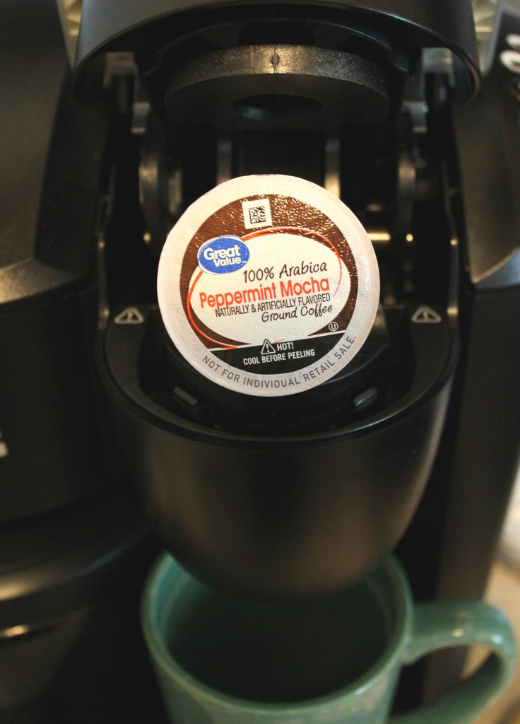 peppermint mocha k-cup