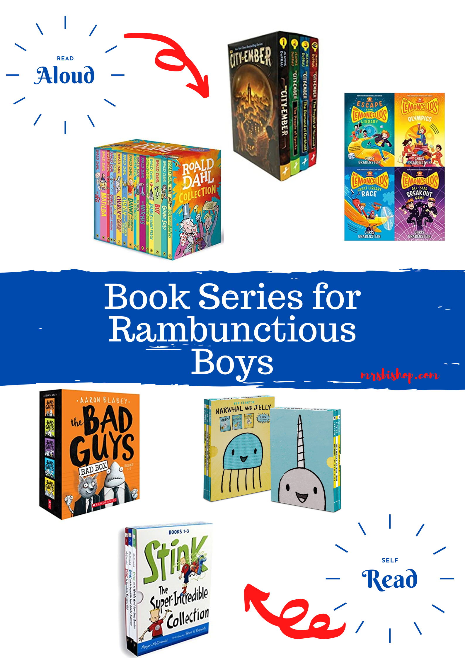 book series for rambunctious boys